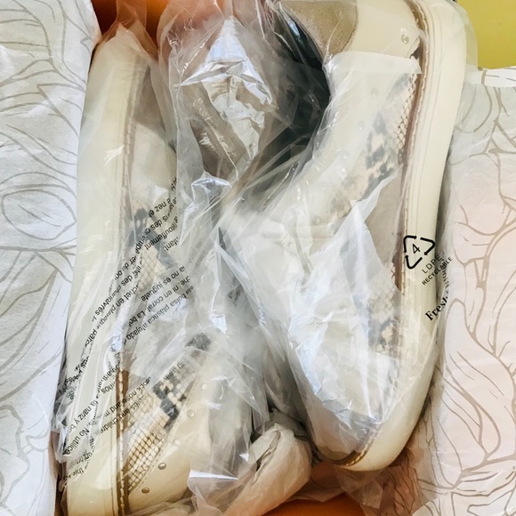 Crown Vintage Kalinda Snakeskin/Suede/Stud Sneaker - Picture 12 of 16